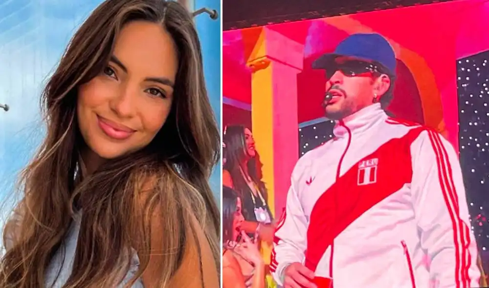 La presentadora Natalie Vértiz apareció en 'La Casita' de Bad Bunny este viernes 16 de enero.