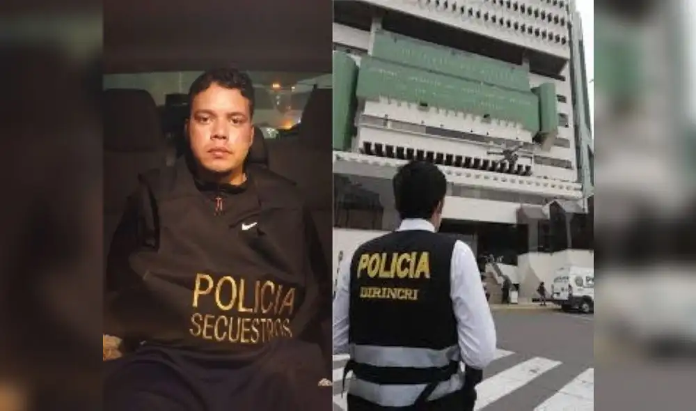 Alias Barbero, secuestrador venezolano detenido en el Callao.