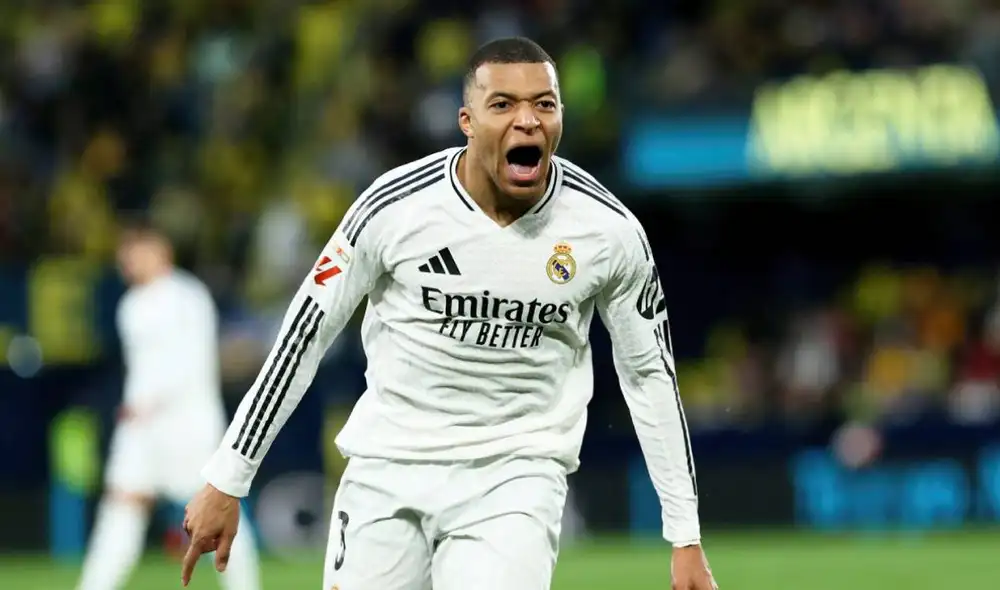 Kylian Mbappé encaminó a su equipo al triunfo con un gol de penal. Foto: Real Madrid