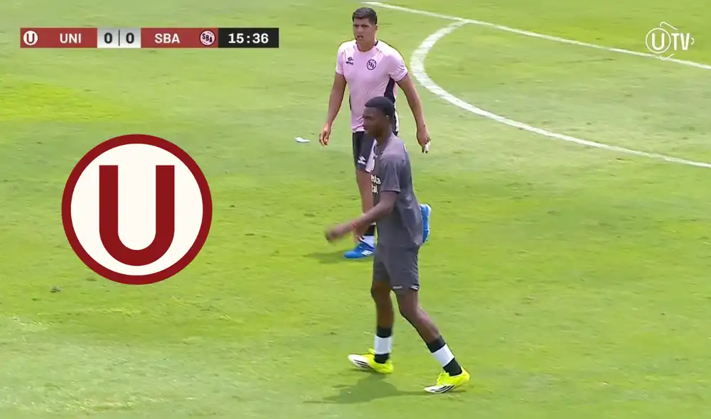 Jhon Jairo Guzmán ingresó en derrota de Universitario ante Sport Boys. Foto: Composición/Universitario TVU