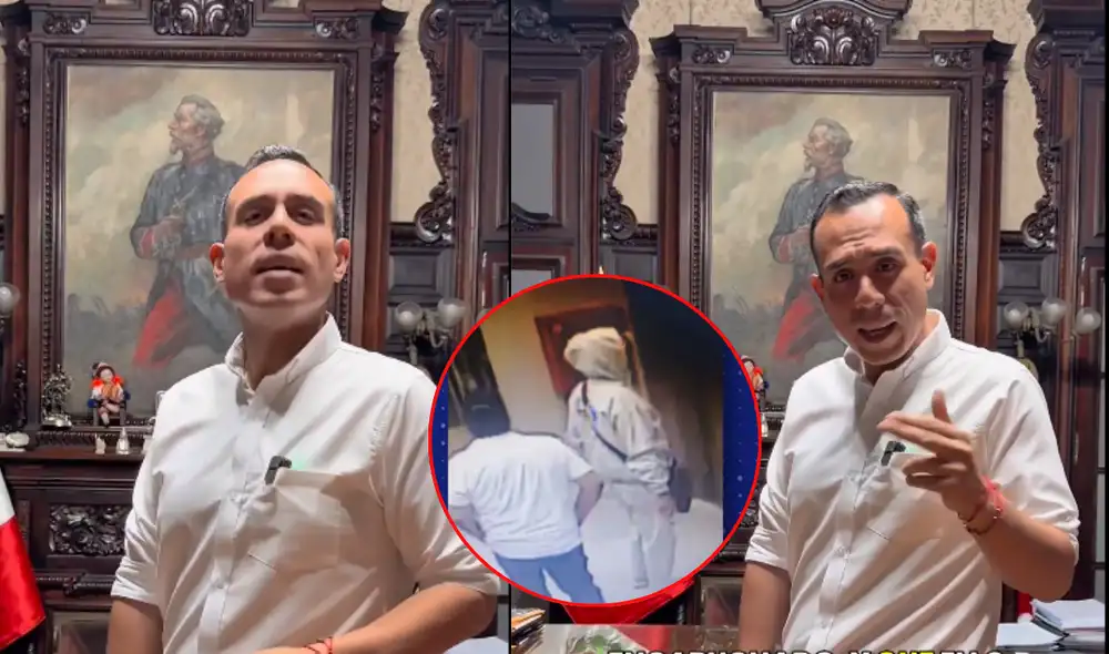 José Jerí se pronunció en un video difundido en la madrugada. Foto: Composición/LR