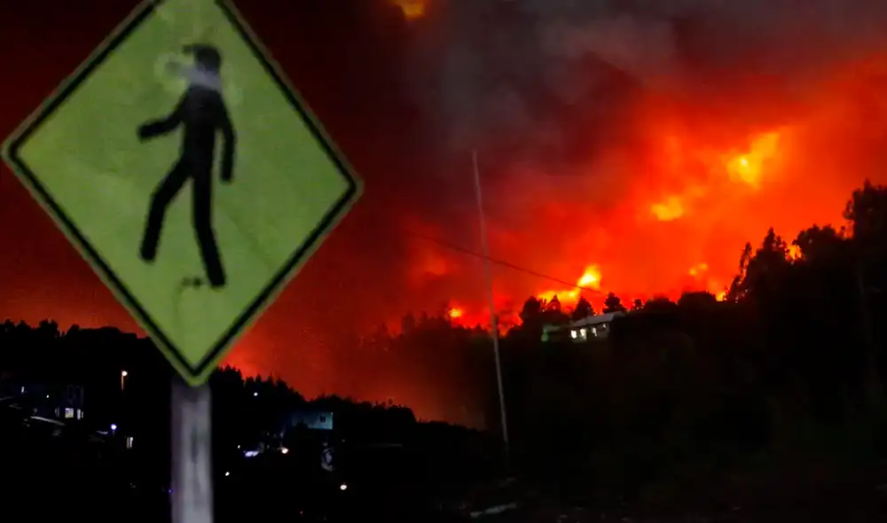 Chile afronta momentos complicados por los incendios forestales.
