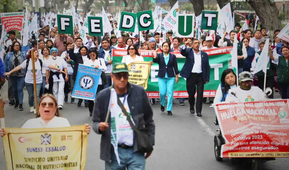 Trabajadores de EsSalud se movilizarán este 20 de enero