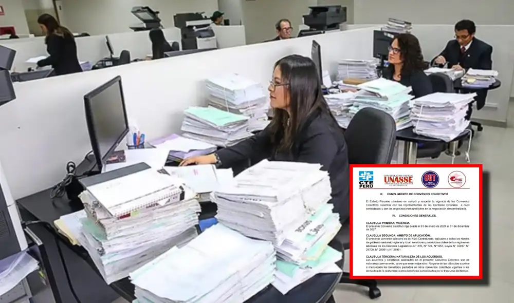 Trabajadores estatales buscan que los beneficios de aguinaldos, bonos y CTS se amplíen y se equiparen entre todos los regímenes del sector público a partir de 2027.