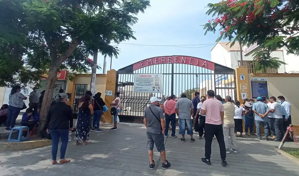 Un herido fue derivado al Hospital de Trujillo. Foto: Sergio Verde - La República.