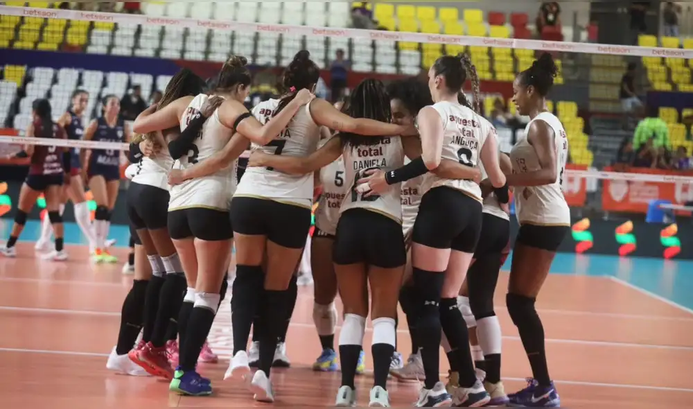 Universitario venció 3-2 a Olva Latino y suma una nueva victoria en la Liga Peruana de Vóley. Foto: Liga Peruana de Vóley