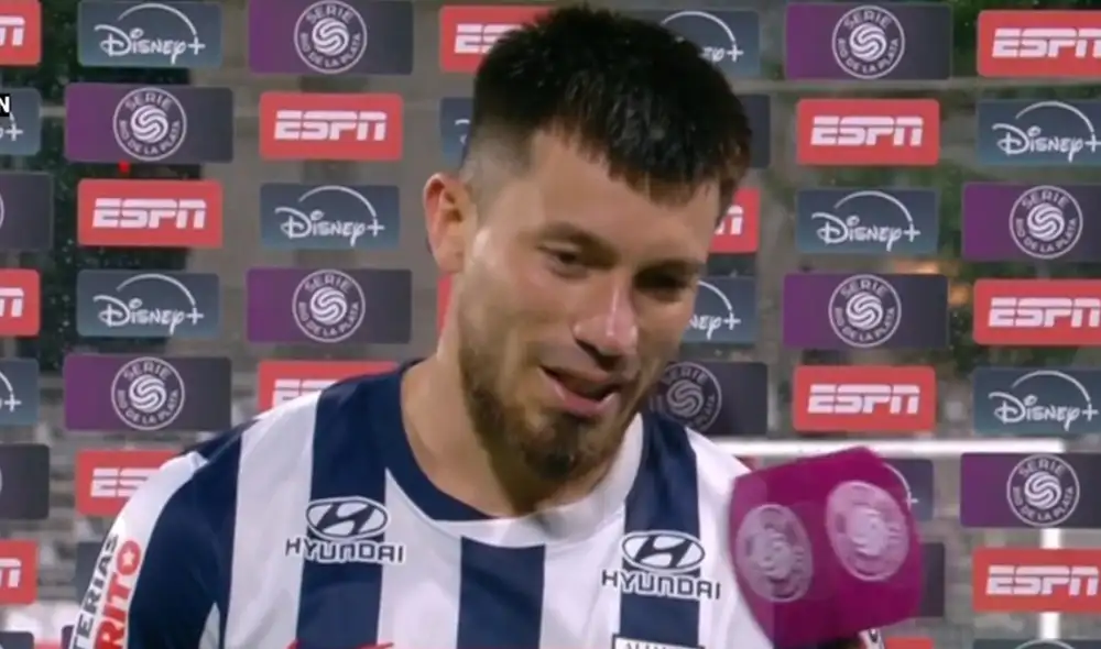 Alan Cantero tiene contrato con Alianza Lima hasta el 2028. Foto: captura de Disney Plus