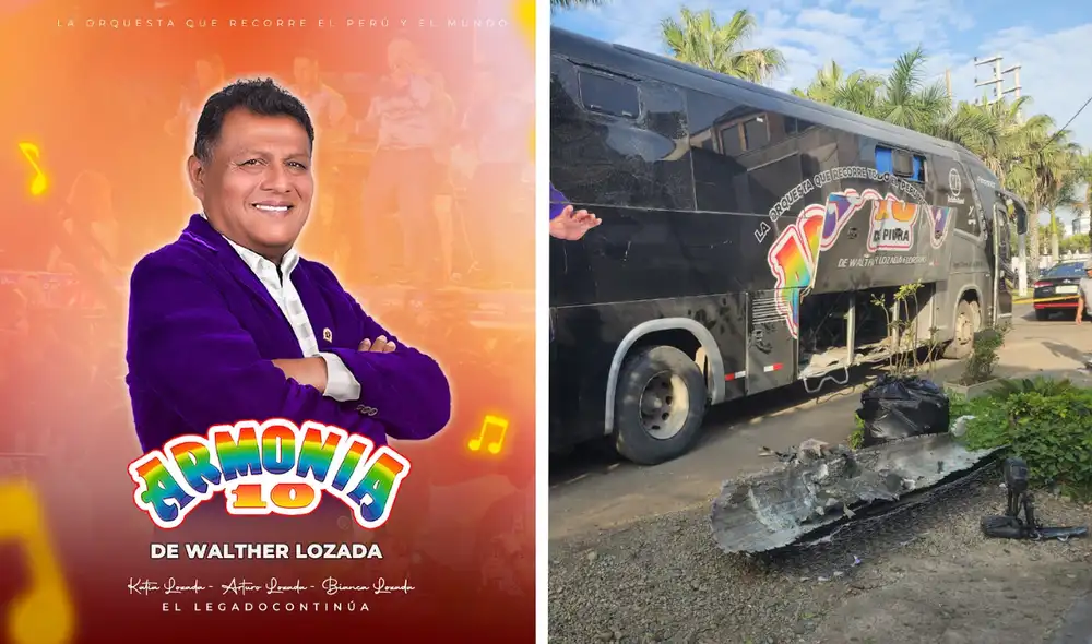 La orquesta piurana descartó víctimas mortales Foto: Composición LR