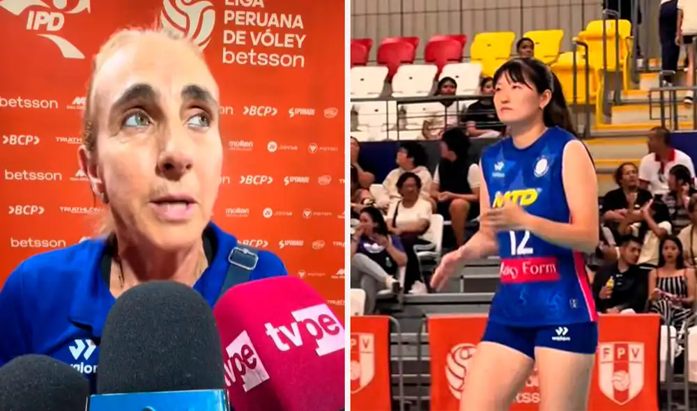 Se- Yun Park viene de jugar en el voley de Estados Unidos. Foto: composición LR/Deporte Central/Latina