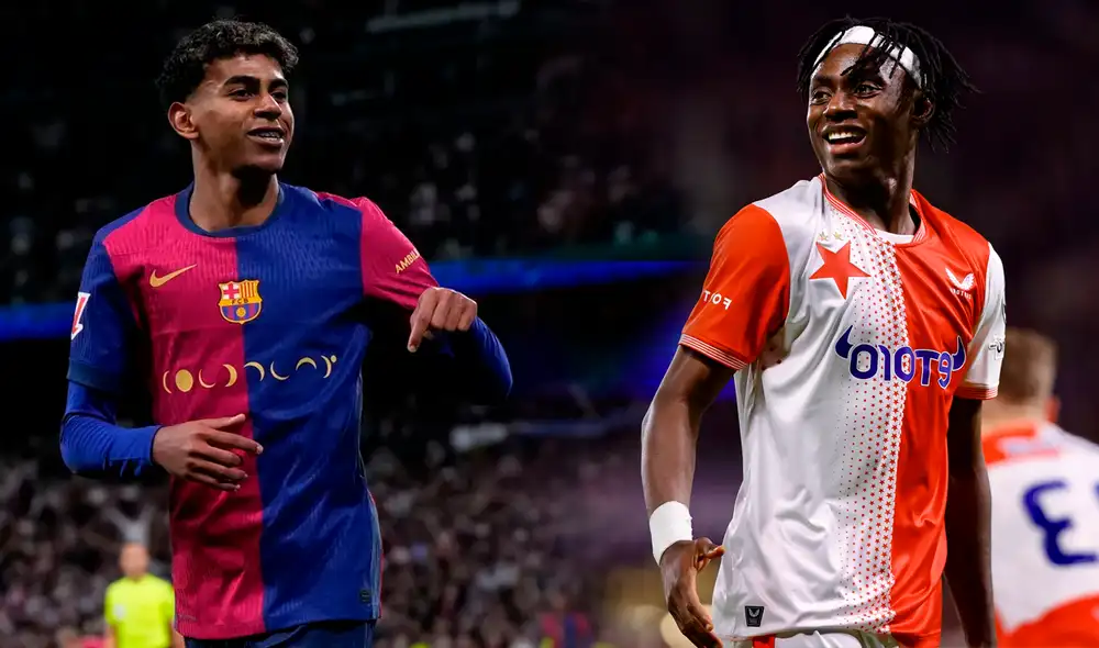 Barcelona y Slavia Praga se enfrentarán este miércoles 21 de enero. Foto: composición LR/Barcelona/Slavia Praga