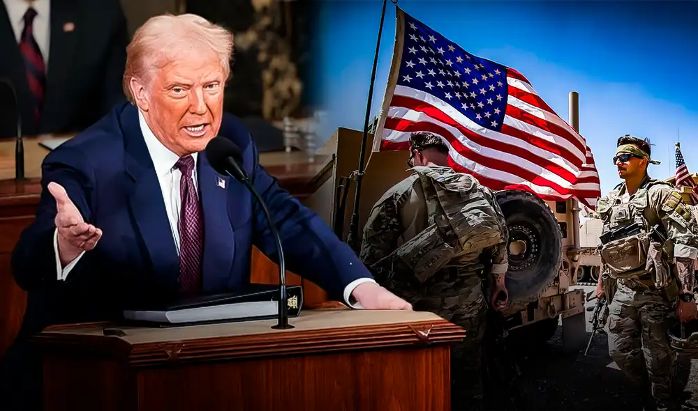 Donald Trump evitó responder si EE. UU. usará la fuerza militar para apoderarse de Groenlandia.