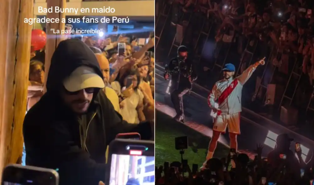 Bad Bunny generó mucha expectativa en su llegada al Perú.