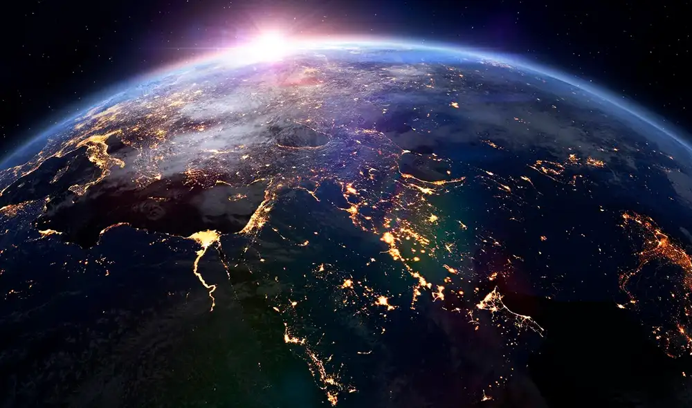 La ESA mapeó los cambios del campo magnético de la Tierra y la compiló en un sonido único. Foto: IStock