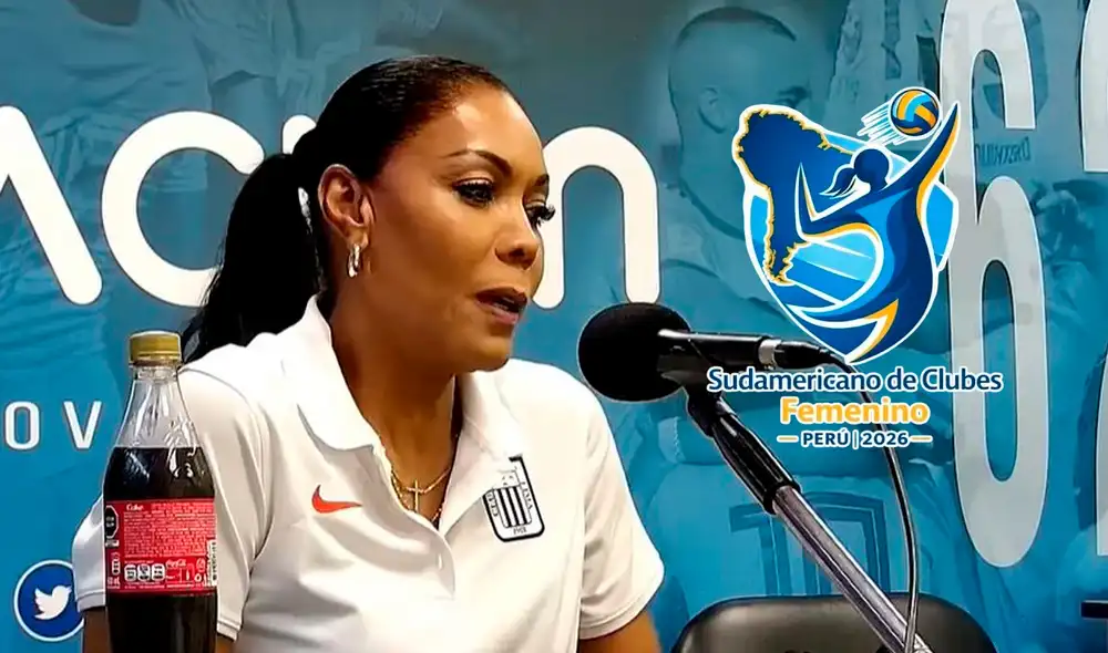Cenaida Uribe criticó la organización del Sudamericano de Clubes de Vóley 2026. Foto: composición LR/captura de 'De Una'