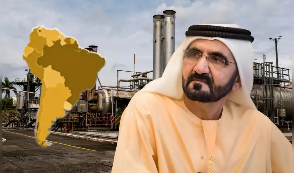 Emiratos Árabes está interesado en un país de América Latina para invertir en gas natural.