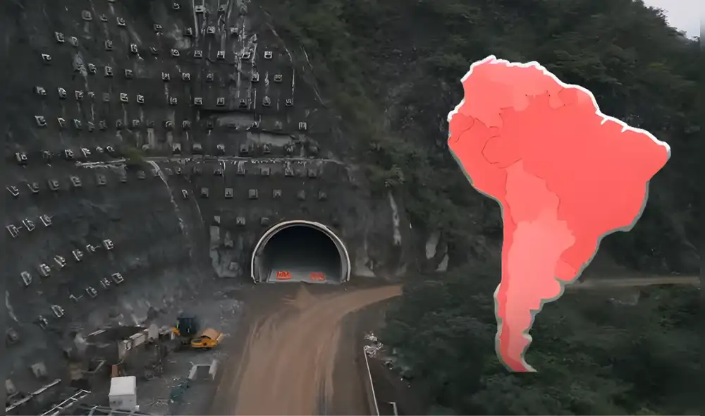 Un país de América Latina construye un túnel que usará tecnología alemana.