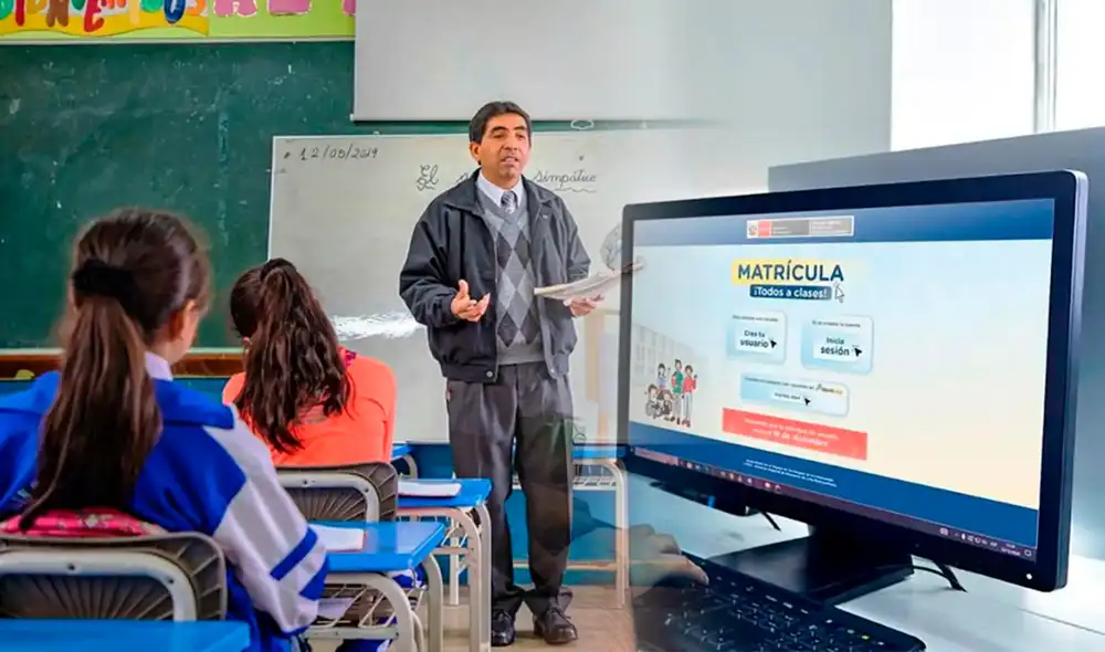 Minedu inicia proceso de matrícula digital para el año escolar 2026
