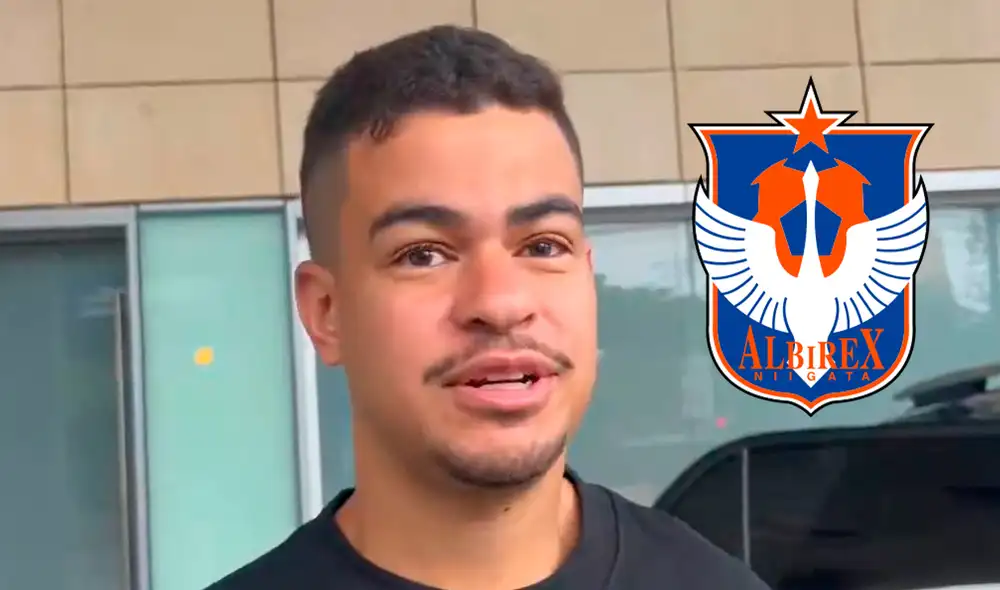 Miguel Silveira jugó todo el 2025 en Albirex Nigata de Japón. Foto: composición LR/captura de Jax Latin Media