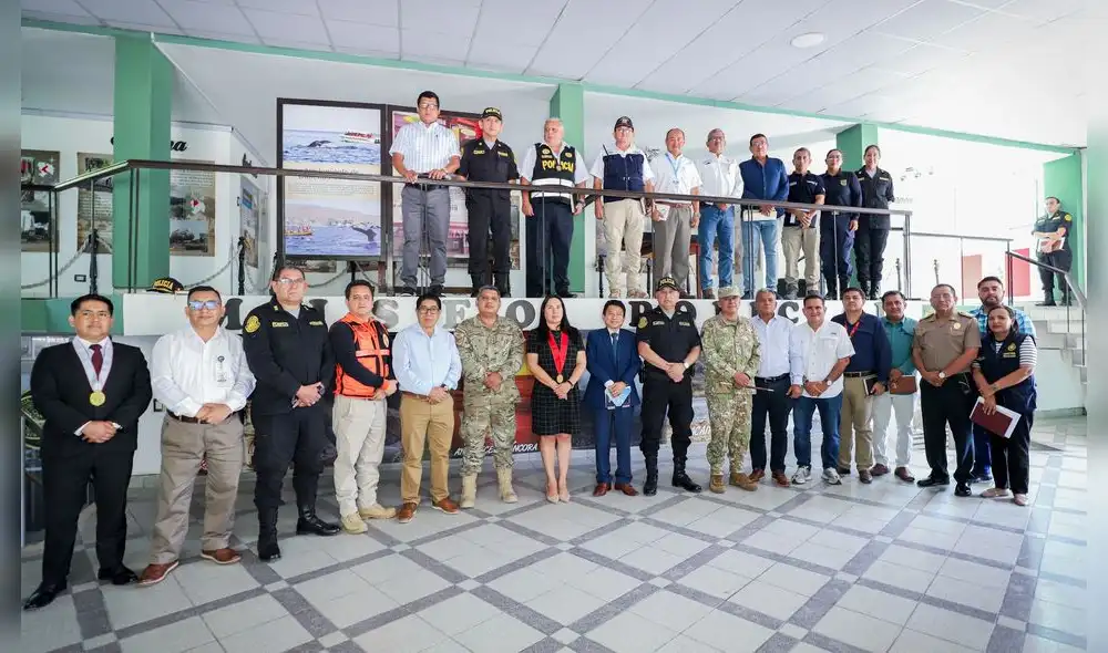 Presidente de la Corte de Sullana participó en reunión de coordinación por el estado de emergencia fronterizo en Piura