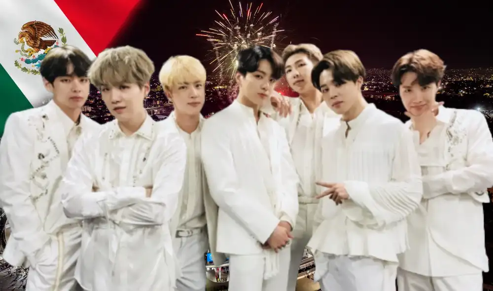 BTS dará 3 conciertos en México. Foto: composición LR/BigHit BTS dará 3 conciertos en México. Foto: composición LR/BigHit