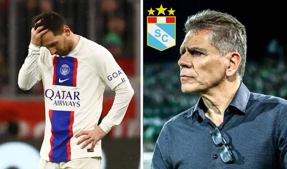 El entrenador de Sporting Cristal realizó curiosa comparación con el PSG. Foto: Lr/ESPN