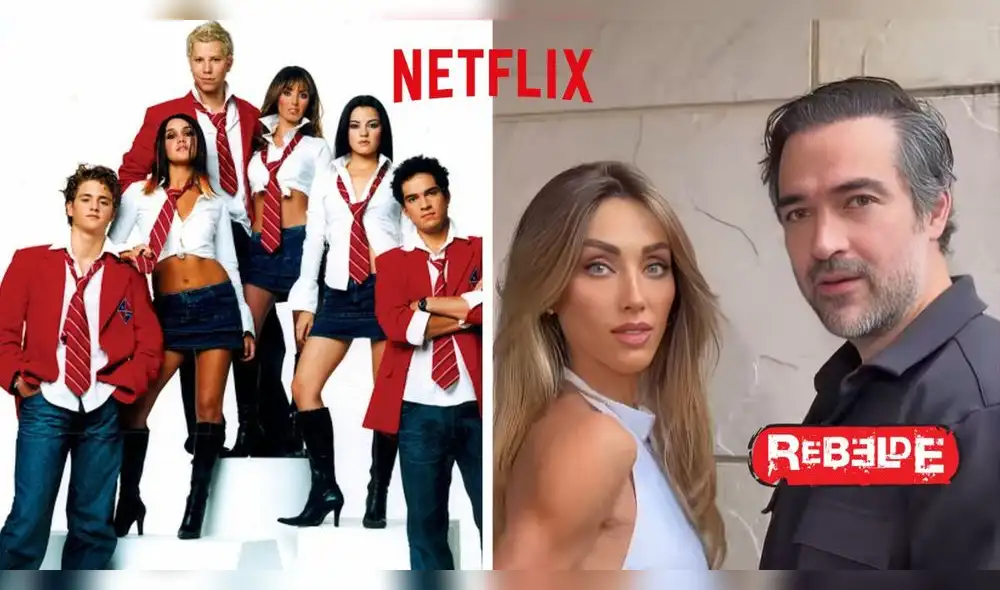 Rebelde vuelve a Netflix y Anahí y Poncho causan revuelo en redes.