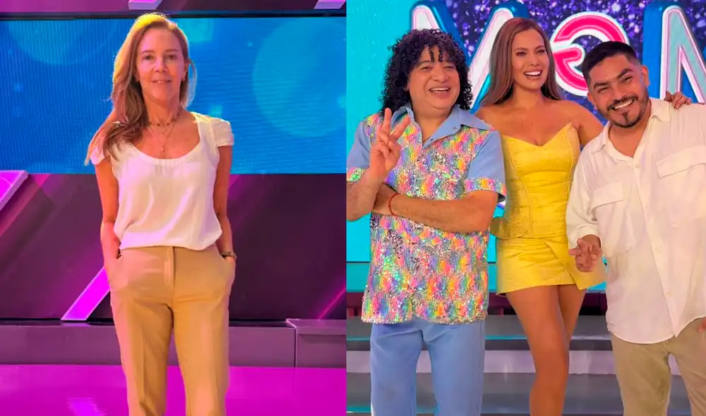Mariana Ramírez del Villar, directora de contenidos de ProTV, celebra el exitoso regreso de Laura Huarcayo a la conducción de 'Mande quien mande'. Fotos: difusión