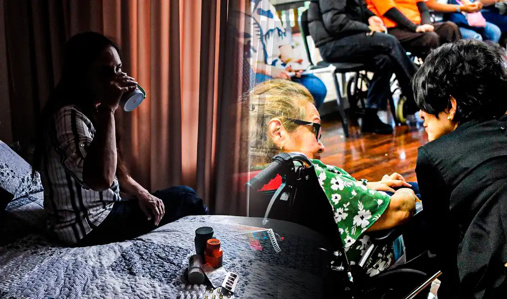 Pacientes con esclerosis múltiple reportan fallos en el sistema de salud peruano. Foto: composición LR