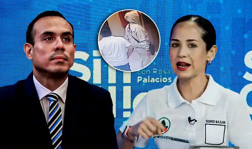 Sigrid Bazán anunció moción de censura contra Jerí. Foto: composición LR Sigrid Bazán anunció moción de censura contra Jerí. Foto: composición LR