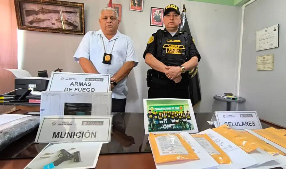 Mandos policiales mostraron resultados de la intervención. Foto: Almendra Ruesta - La República. Mandos policiales mostraron resultados de la intervención. Foto: Almendra Ruesta - La República.