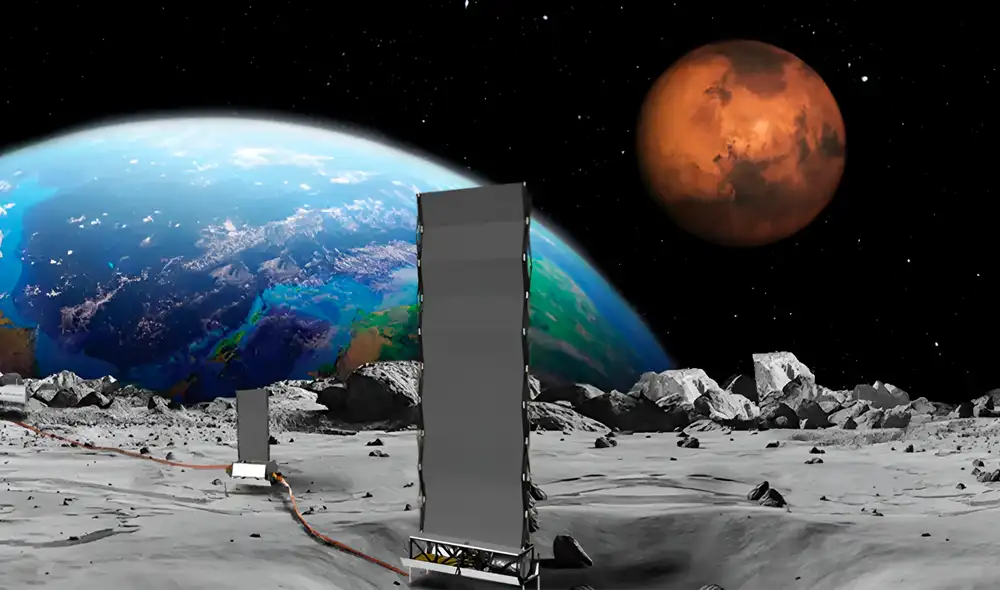 Estados Unidos instalará tecnología nuclear en la Luna en el año 2030.