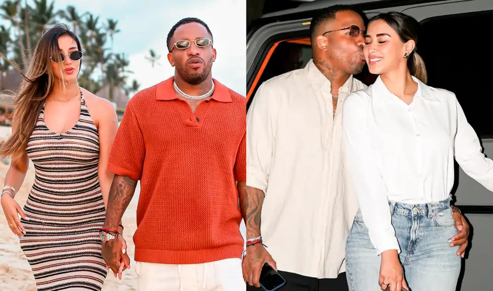 Jefferson Farfán y Xiomy Kanashiro celebran su amor en las redes sociales, especialmente con motivo del cumpleaños de la influencer, quien cumple 28 años. Fotos: Instagram.