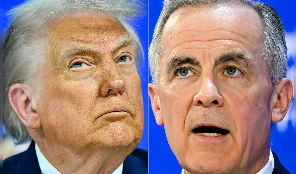 La amenaza realizada por el mandatario estadounidense se realizo mediante su cuenta en Truth Social. Foto: AFP.