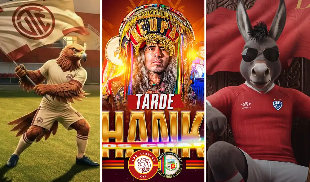 La Tarde del Gavilán, la Tarde Chanka y la Tarde del Rojo Imperial son algunos de los amistosos previstos para este domingo. Foto: composición de LR/UTC/Los Chankas/Cienciano La Tarde del Gavilán, la Tarde Chanka y la Tarde del Rojo Imperial son algunos de los amistosos previstos para este domingo. Foto: composición de LR/UTC/Los Chankas/Cienciano