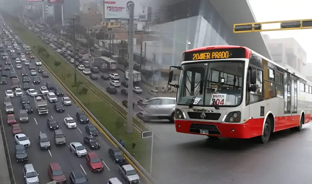 El corredor rojo es el transporte público que mantiene su ruta en la avenida Javier Prado.