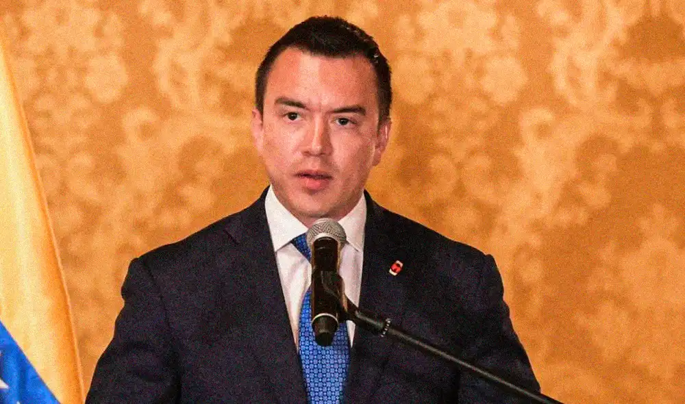 Según el mandatario, la estrategia involucra a varios actores clave como la Unidad de Análisis Financiero y Económico (UAFE). Foto: AFP. Según el mandatario, la estrategia involucra a varios actores clave como la Unidad de Análisis Financiero y Económico (UAFE). Foto: AFP.