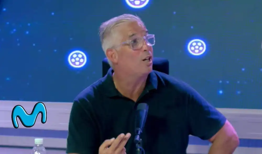 Diego Rebagliati anuncia que Movistar pasará la Liga 1 2026. Foto: Lr/Fútbol Satélite