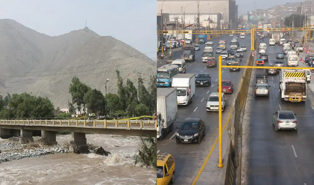 Cerraron temporalmente el Puente Morón y también la Carretera Central por trabajos de infraestructura.