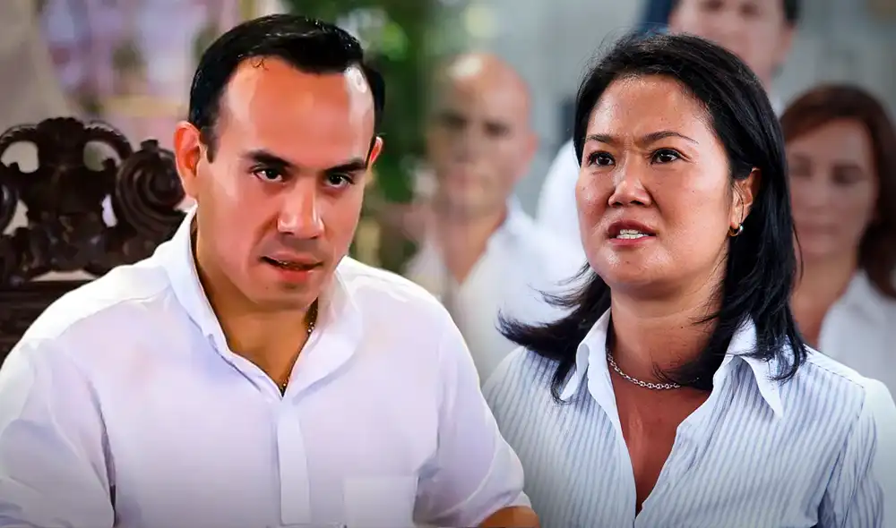 Keiko Fujimori dice que su bancada votaría a favor de la censura solo si hay ''flagrancia''. Foto: composición LR