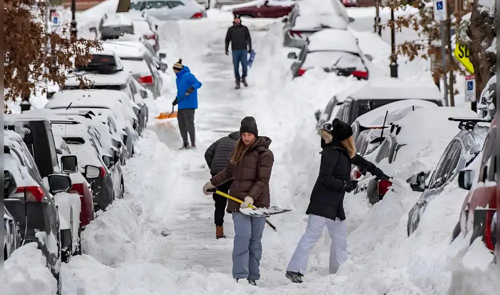 Furiosa tormenta invernal en Estados Unidos ha dejado hasta el momento 26 muertos.