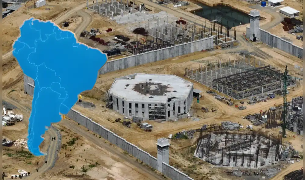 Un país de Sudamérica apunta a replicar el “modelo Bukele” con su propia megacárcel.