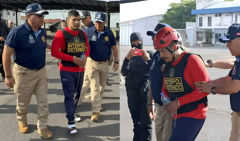 Erick Luis Moreno Hernández, alias el 'Monstruo', fue extraditado desde Paraguay a Perú bajo estrictas medidas de seguridad, cumpliendo una orden judicial.