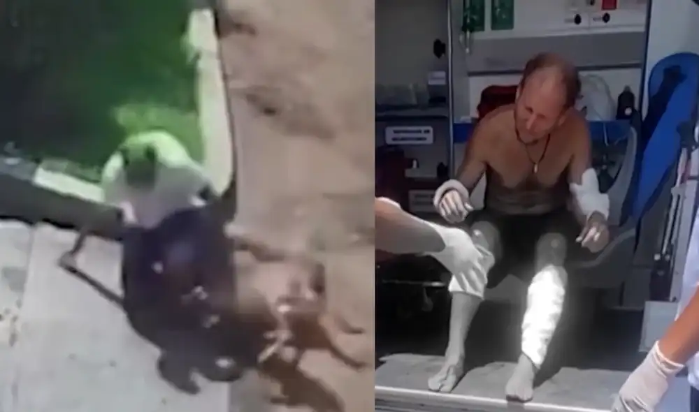 Un hombre quedó gravemente herido luego de que dos perros lo atacaran cuando volvía a su casa después de hacer ejercicios. Un hombre quedó gravemente herido luego de que dos perros lo atacaran cuando volvía a su casa después de hacer ejercicios.