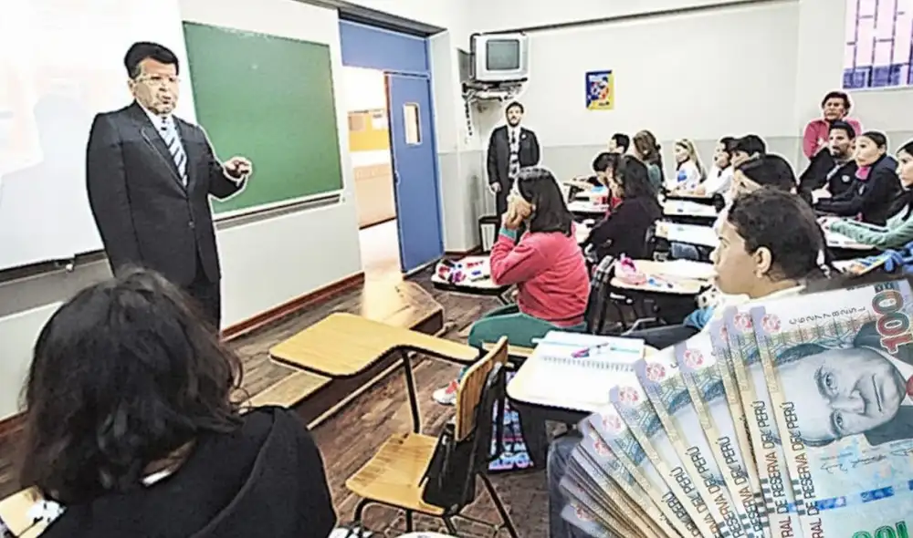 Además de la RIM, los docentes accederán a asignaciones por ubicación geográfica y cargos especiales, así como otros beneficios como CTS.