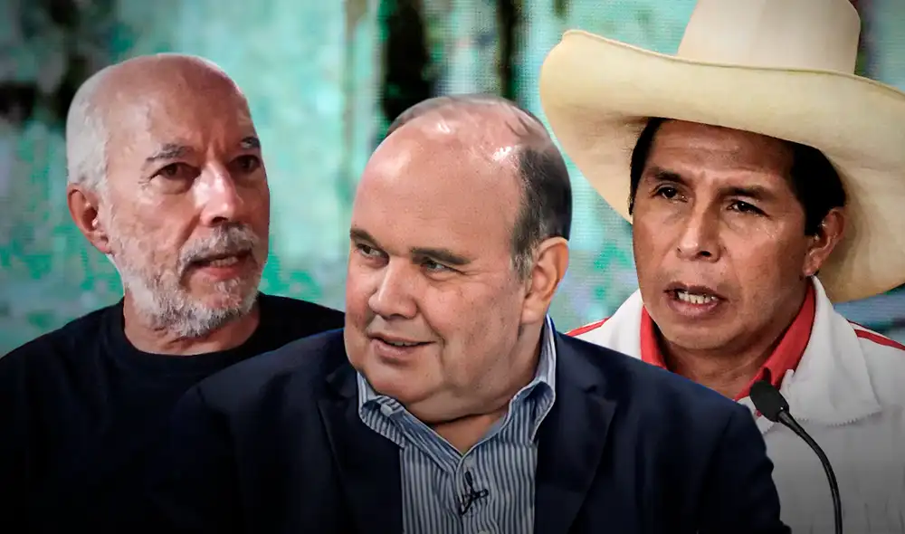 Carlos "Carlín" Tovar conversó de la coyuntura política con Pedro Salinas. Foto: composición LR Carlos "Carlín" Tovar conversó de la coyuntura política con Pedro Salinas. Foto: composición LR