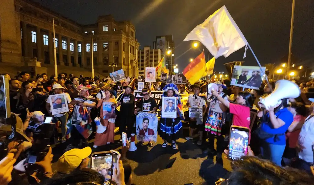 Marcha de sacrificio se desarrolló este 28 de enero en el centro de Lima. Foto: Melissa Landa / LR