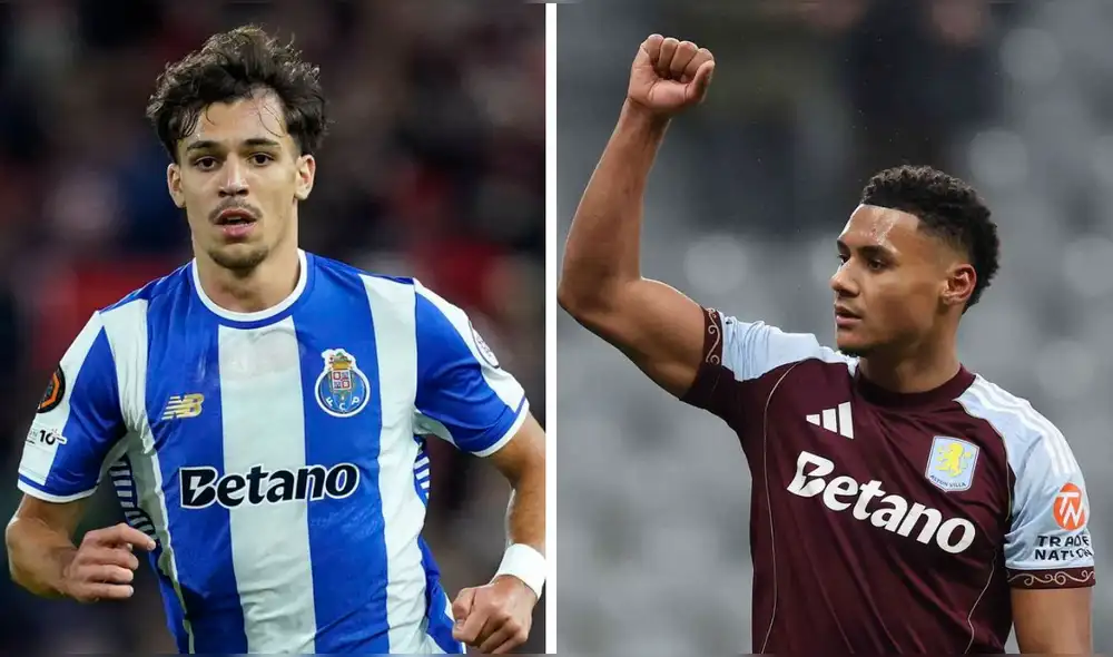 Porto y Aston Villa juegan este jueves 29 de enero por la Europa League. Foto: Composición LR