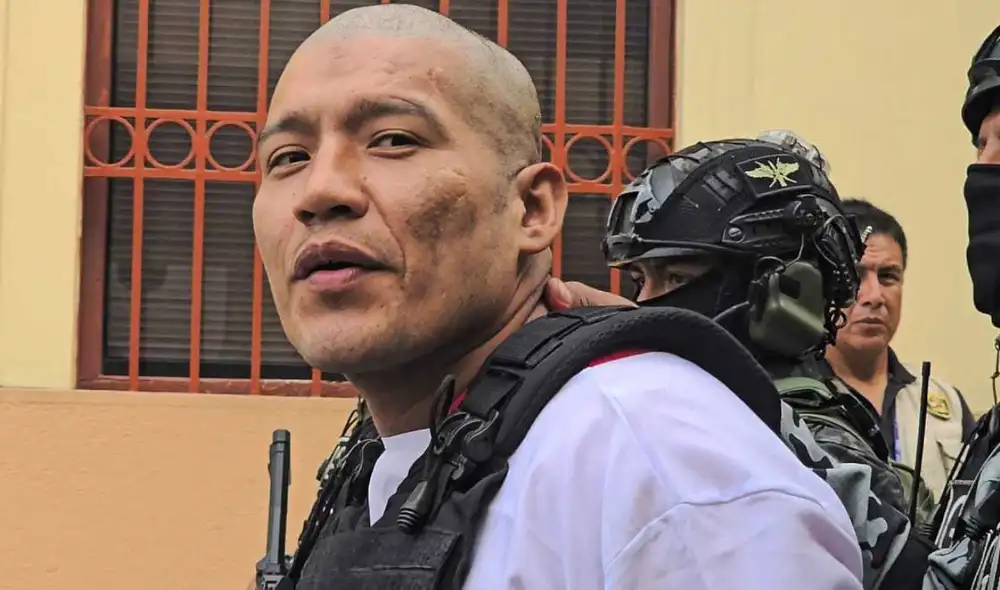 El 'Monstruo' apareció con el cabello rapado camino al Callao