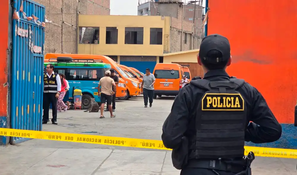 El sicario había ingresado al paradero minutos antes de abrir fuego contra los conductores