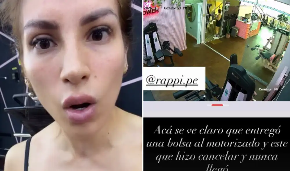 Allison Pastor responsabilizó a Rappi del robo. Foto: composición LR/Instagram